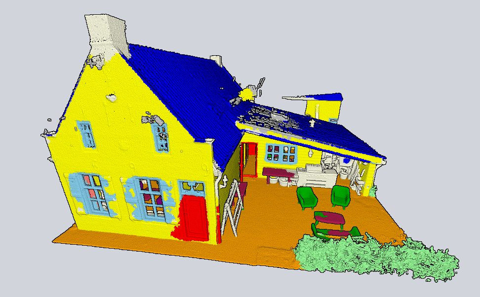 Segmented Point Cloud